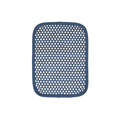 Ritz Royale Solid Pot Holder/with White Silicone Dots Federal Blue 31224